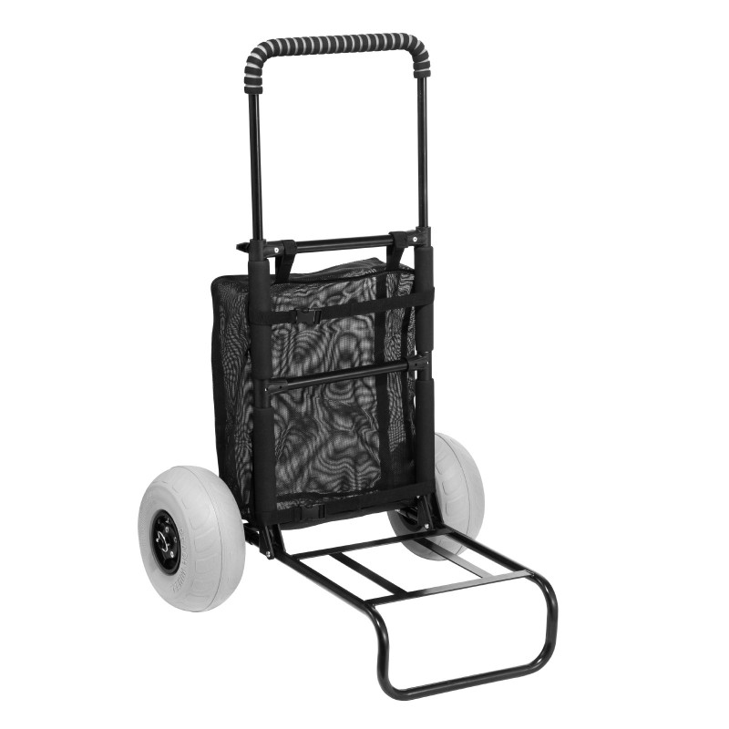 Rantavaunu teräsrunko 20.1 x 14.6 tuumaa 9 tuuman ilmapallorenkaat 75 kg