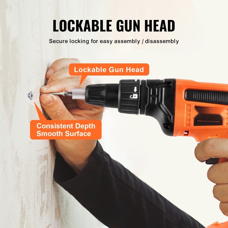 Kipsilevyruuvinväännin 20V harjaton 4200 kierrosta minuutissa kaksi 2Ah akkua LED-valolla vyöpidikkeellä työkalulaukulla