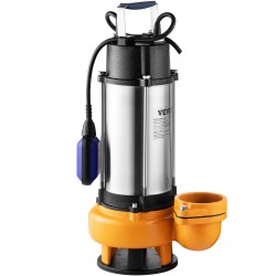 Uppopumppu ruostumaton teräs 2200 W 60000 l h 10 m johto automaattinen kellukekytkin