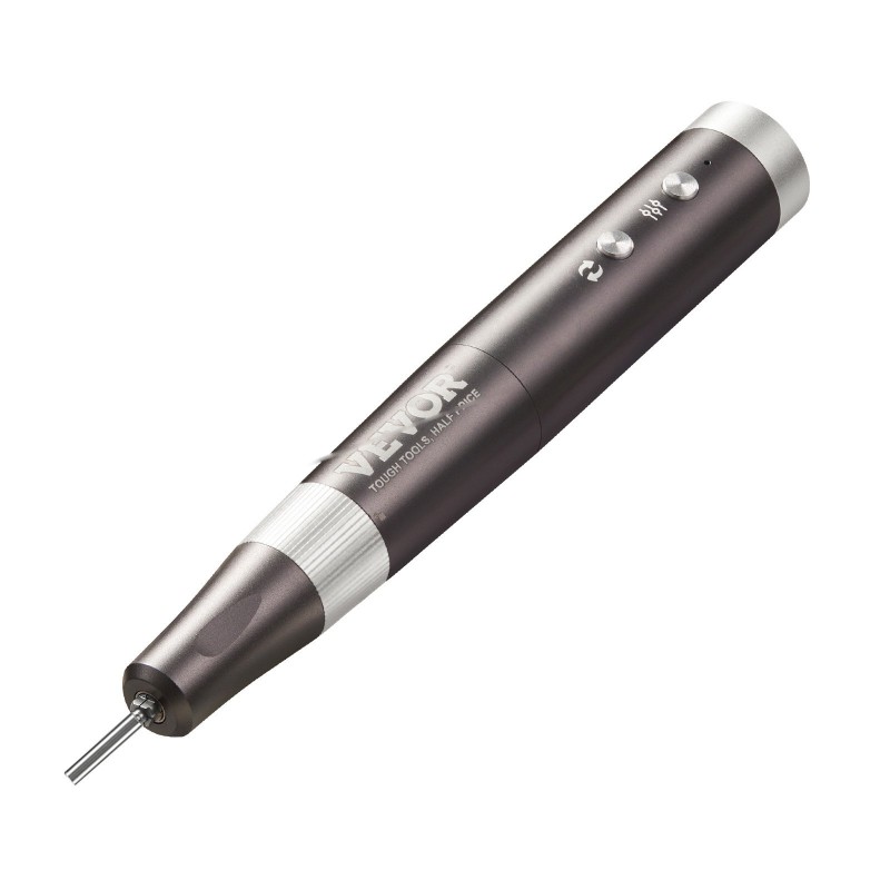 Langaton ladattava kynsiporakone CNC-alumiinirunko 650 mAh 50 kpl hiomanauhoja