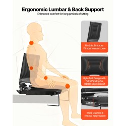 Selkänojallinen taitettava katsomoistuin teräsrunko vedenpitävä Lycra kangas paksulla pehmusteella taskuilla koukuilla