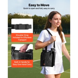 Selkänojallinen taitettava katsomoistuin teräsrunko vedenpitävä Lycra kangas paksulla pehmusteella taskuilla koukuilla