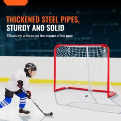 Nuorten katukiekkomaali teräsrunko 1370x600x1120 mm kevyt sisä ja ulkokäyttö verkko mukana