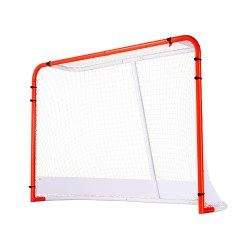 Teräsrunkoinen katuhockey-maali 1830x640x1220 mm vahvistetulla verkolla sisä- ja ulkokäyttöön