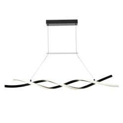 LED riippuvalaisin 24W himmennettävä 3000 6000K metallirunko silikonivarjostin kaukosäädin keittiöön