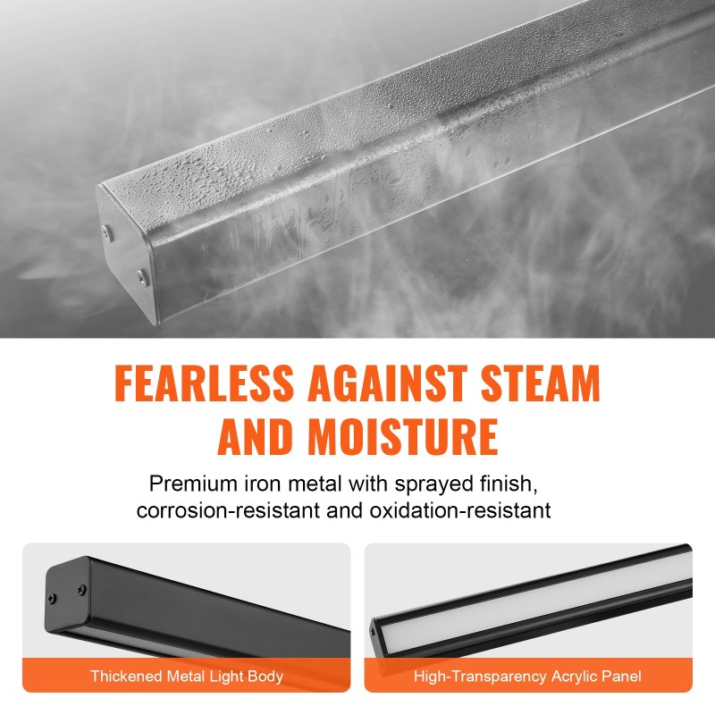 Lineaarinen LED-riippuvalaisin 119,4 cm 20 W metalli-akryyli himmennettävä kaukosäätimellä 3000–6000K