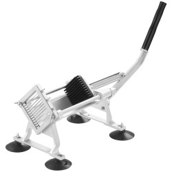 Vaakasuora vihannes ja hedelmäleikkuri alumiiniseosrunko 420J1 ruostumattomat terät 1 4 tuumaiset viipaleet liukumattomat jalat