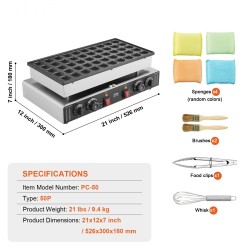 Paistolevy 50 kpl 43 mm ruostumaton teräs kotikeittiöihin ravintoloihin tarttumaton pinta