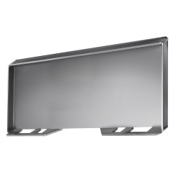 Liukuohjatun kuormaajan pikakiinnityslevy 50-luokan teräs 3/8 tuumaa paksu 45 tuuman sisäleveydelle