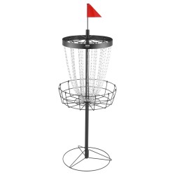 Frisbeegolfkori pinnoitettua terästä 24 galvanoitua ketjua sisä ja ulkokäyttöön