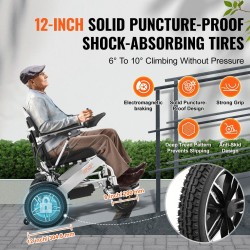 Sähköpyörätuoli taittuva alumiiniseosrunko 136 kg kantavuus säädettävä selkänoja 20 km toimintamatka