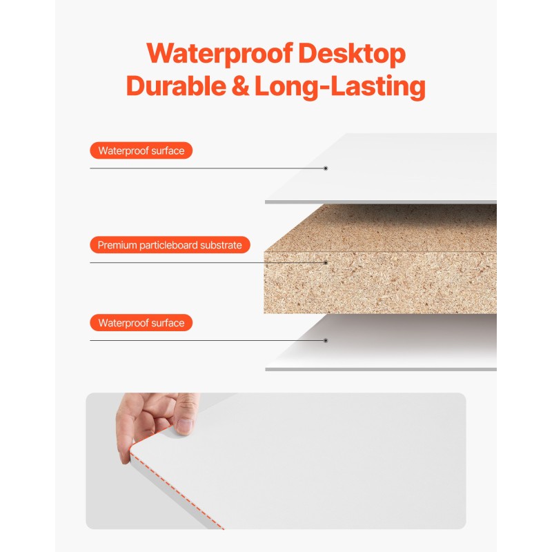 Seinään kiinnitettävä lastulevyinen taittopöytä 1000 x 500 mm rautakannattimilla valkoinen 50 kg