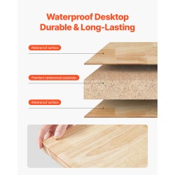 Seinäpöytä taittuva kumipuinen 1200 x 500 mm seinään kiinnitettävä