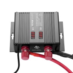 Akun erottaja 250A 12V 24V alumiiniseos kaksoisakkujärjestelmiin kahdella LED näytöllä