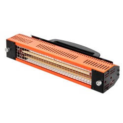 Infrapunakuivauslamppu tuhannen watin käsikäyttöinen ruostumaton teräs ja alumiini auton ja pintojen kuivaukseen