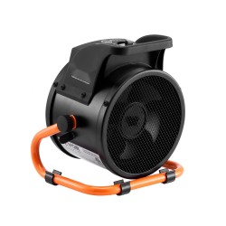 Sähköinen kasvihuonelämmitin 2000W PTC lämmitys 3 nopeuksinen kannettava seosteräsrunko IP20 suojaus