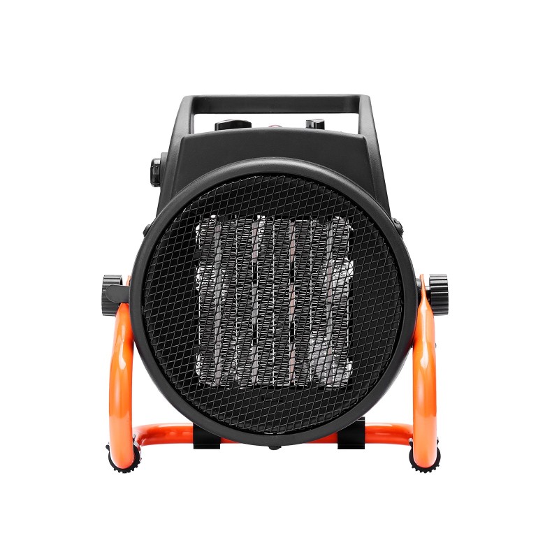 Sähköinen kasvihuonelämmitin 2000W PTC-lämmitys 3-nopeuksinen kannettava seosteräsrunko IP20-suojaus