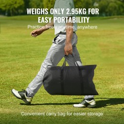 Golf-harjoitteluverkko 10x7 jalkaa 420D Oxford ja suojaverkko kohteilla kuljetuspussilla sisä- ja ulkokäyttöön