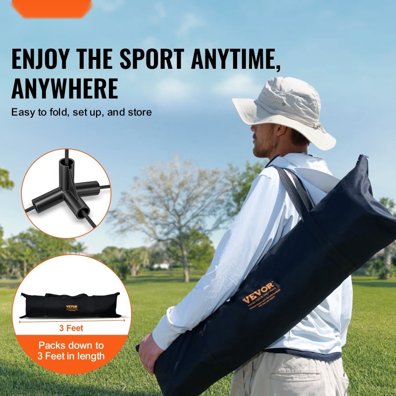 Monilajiverkko ulkokäyttöön ja sisäkäyttöön 6060 mm rautaputkirunko säädettävä korkeus