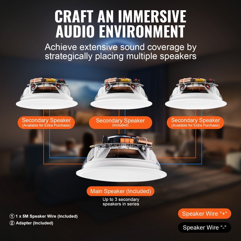 Upotettavat katto- ja seinäkaiuttimet 2 kpl 16,5 cm Bluetoothilla 150 watin