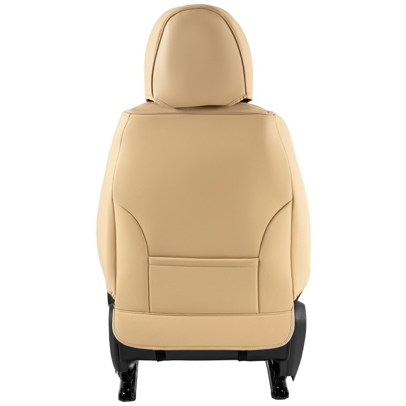 Istuinsuojat hengittävä keinonahka 13 kpl täysi sarja etu ja takapenkeille turvatyynyille yhteensopiva