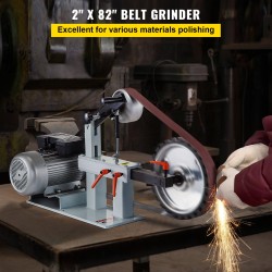 Pöytämallinen vakionopeuksinen nauhahiomakone 1,5 kW 220 V teräsrunko veitsien valmistukseen