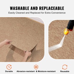 Modulaariset pehmustetut mattolaatat 500x500 mm 16 kpl tummanruskea sisätiloihin