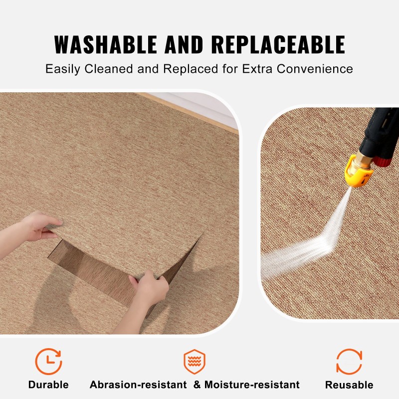 Modulaariset pehmustetut mattolaatat 500x500 mm 16 kpl tummanruskea sisätiloihin