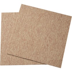 Modulaariset pehmustetut mattolaatat 500x500 mm 16 kpl tummanruskea sisätiloihin