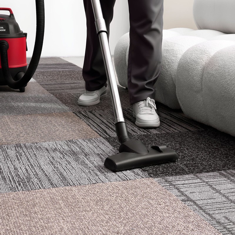 Kokolattialaatat polypropeeni ja asfaltti 508 x 508 mm 6 mm 24 kpl