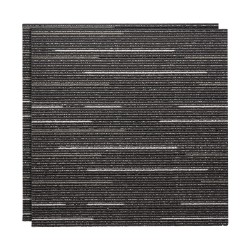 Moduulimattolaatat 610x610 mm 24 kpl harmaa uudelleenkäytettävät sisätiloihin