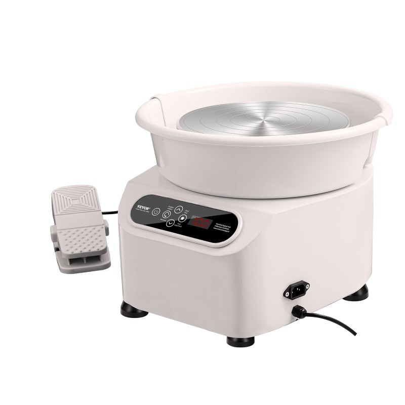 Savenvalantakone 350 watin suoravetomoottori 50–300 kierrosta minuutissa vesitiiviillä kosketusnäytöllä ja jalkapolkimella