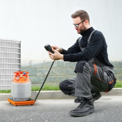 Digitaalinen kylmäainevaaka 50 kg tarkkuus 2 g kylmälaitehuoltoon