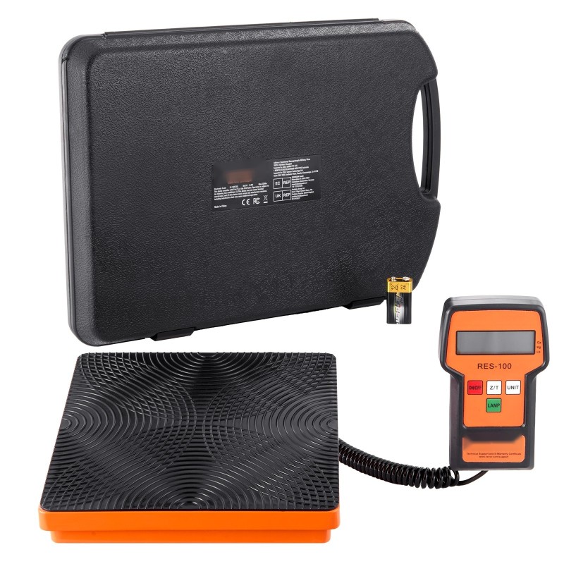 Digitaalinen kylmäainevaaka 50 kg tarkkuus 2 g kylmälaitehuoltoon