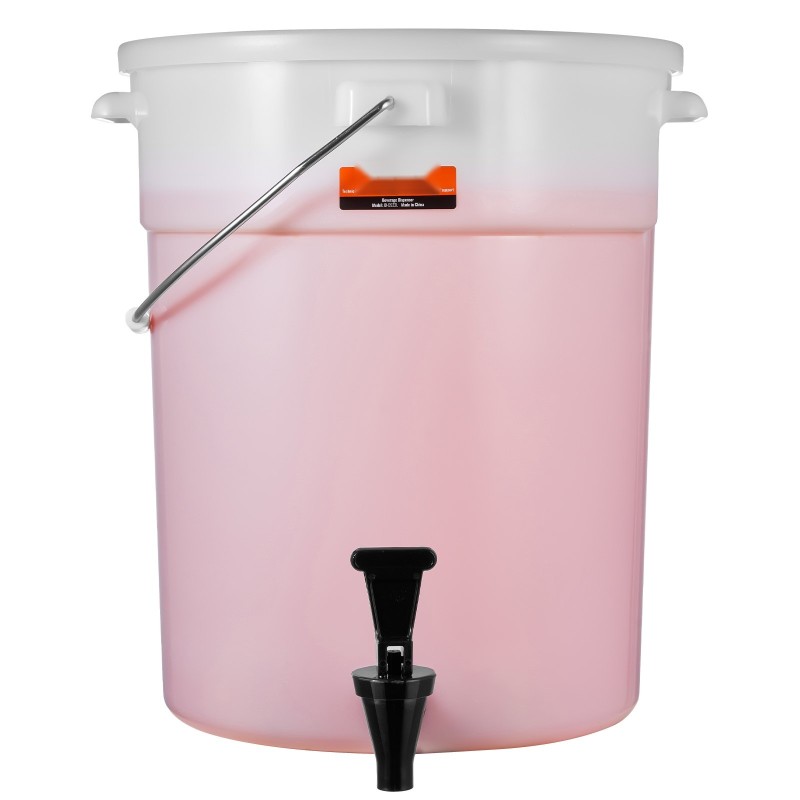 Muovinen juoma-annostelija 19 l PP-muovi tippumaton hana ja kansi