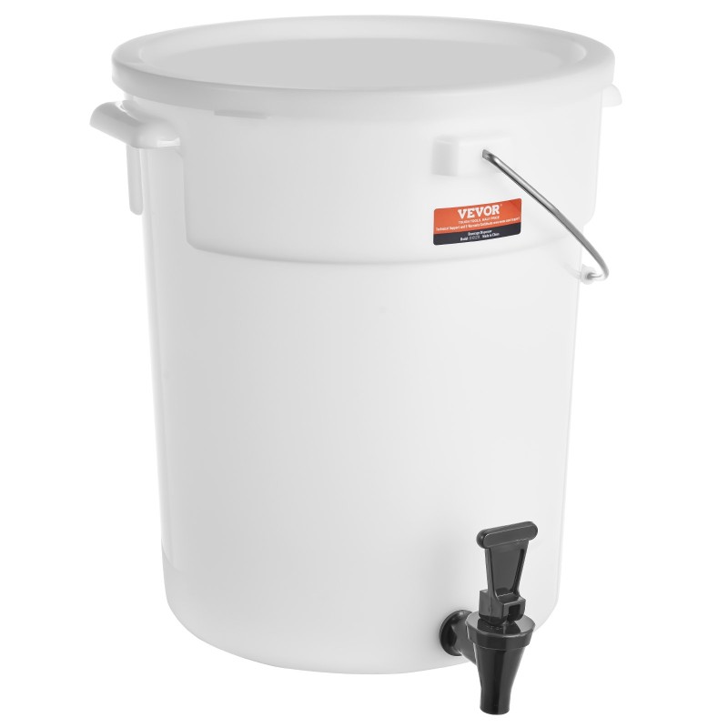 Muovinen juoma-annostelija 19 l PP-muovi tippumaton hana ja kansi