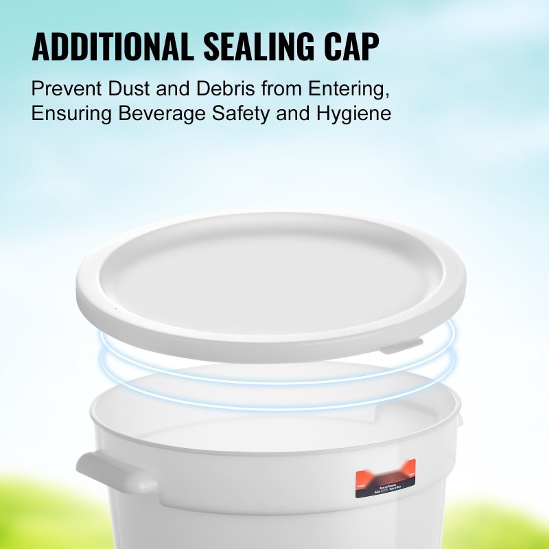 Juoma-annostelija 11 L PP- ja PC-muovinen jousikuormitteisella hanalla juhliin ja ravintoloihin