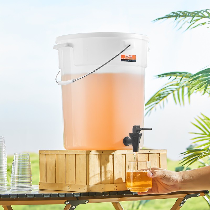 Muovinen juoma-annostelija 2 kpl 19 l tippumaton hana