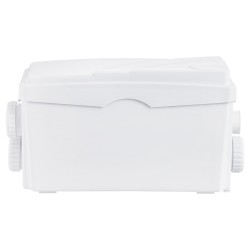 Silppuri-jätevesipumppu 350 W 6000 l/h 7 m nostokorkeus 3 sisääntuloa antibakteerinen säiliö