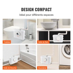 Pilppupumppu 700 wattia kuparimoottorilla 9600 l/h 10 m nostokorkeus 3 sisääntuloa