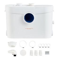 Pilppupumppu 700 wattia kuparimoottorilla 9600 l/h 10 m nostokorkeus 3 sisääntuloa