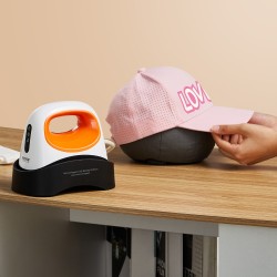 Lakkaprässi kaarevalla keraamisella 153×90 millimetrin lämpölevyllä kolmella säädettävällä lämpötasolla