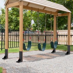 Aitatolpan maapiikit teräs sisähalkaisija 89x89 mm korkeus 610 mm 4 kpl