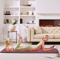 Punavalohoitomatto koko keholle 1800×800 mm 1280 LED 660/850 nm