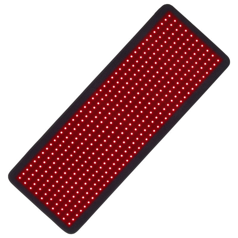 Punavaloterapia-alusta 400 LED-valoa 660/850 nanometriä taipuisa 815×310 millimetriä