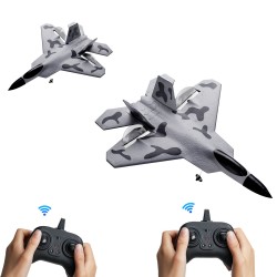 Kauko-ohjattava lentokone EPP runko 2,4GHz 2-kanavainen 6-akselin gyrovakautin kahdella akulla