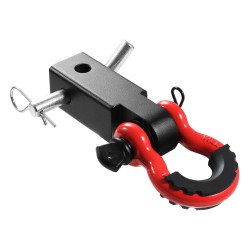 Sakkelivastaanotin hiiliteräksestä 2 tuuman vetopäähän 20 tonnin murtolujuudella ja lukitustapilla