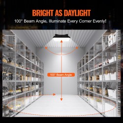 LED-katosvalot 4 kpl 80W 8800 lm 5000K IP65 painevalettu alumiini