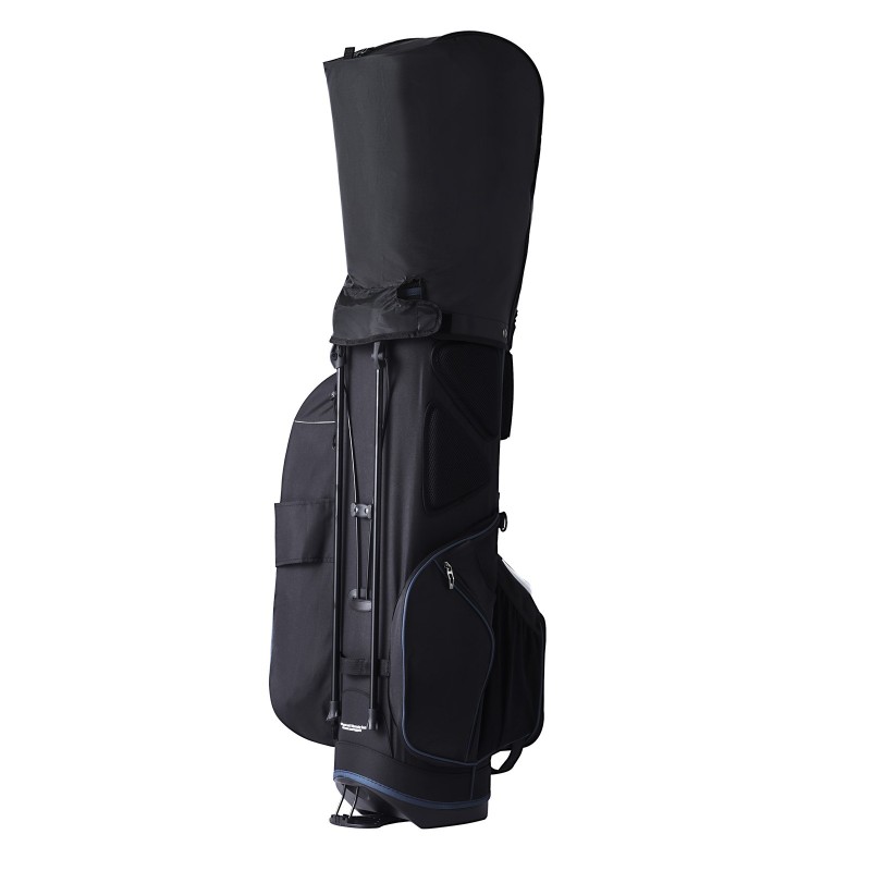 Golfkärrylaukku 14-osainen jakajayläosa 11 taskua 600D polyesteri irrotettava kaksoishihna pölysuoja