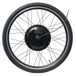 Etupyörän muunnossarja sähköavusteiseen pyörään 1000W 48V 26-tuumaiselle vanteelle LCD-näytöllä PAS-järjestelmällä